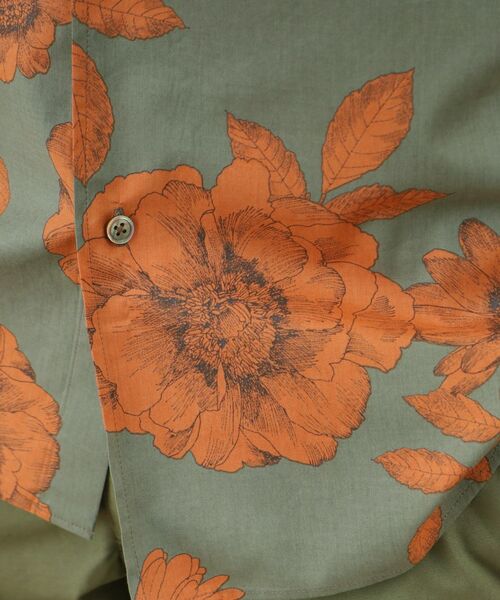 TAKEO KIKUCHI / タケオキクチ Tシャツ | フラワープリント 半袖シャツ | 詳細10