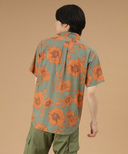 TAKEO KIKUCHI / タケオキクチ Tシャツ | フラワープリント 半袖シャツ | 詳細12