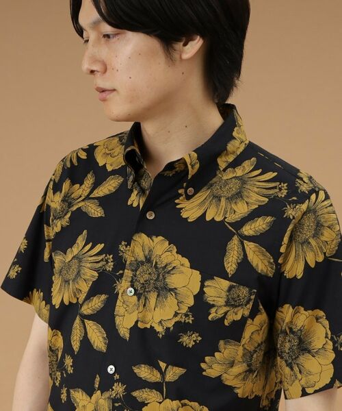 TAKEO KIKUCHI / タケオキクチ Tシャツ | フラワープリント 半袖シャツ | 詳細15