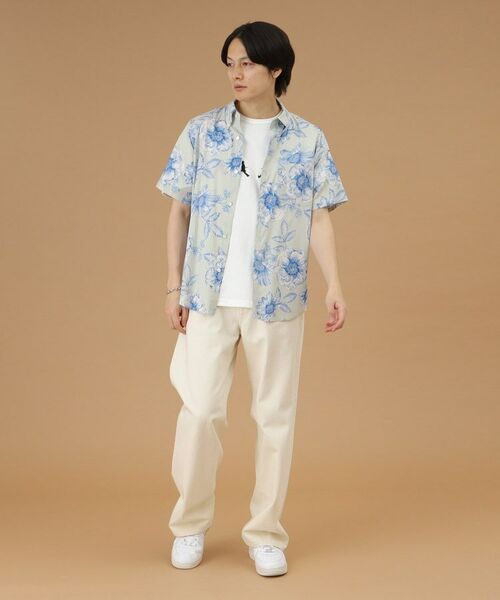 TAKEO KIKUCHI / タケオキクチ Tシャツ | フラワープリント 半袖シャツ | 詳細22