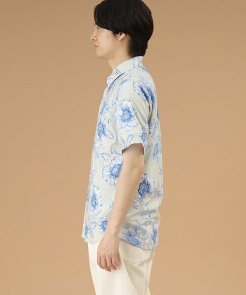 TAKEO KIKUCHI / タケオキクチ Tシャツ | フラワープリント 半袖シャツ | 詳細3