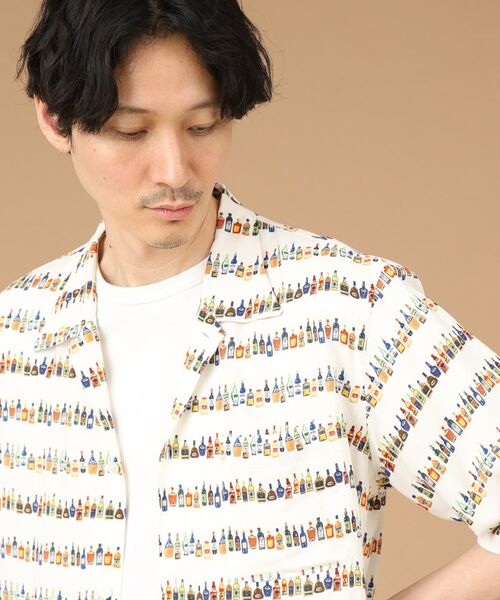 TAKEO KIKUCHI / タケオキクチ Tシャツ | リカープリント オープンカラーシャツ | 詳細17