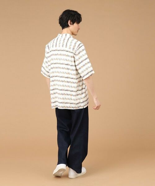 TAKEO KIKUCHI / タケオキクチ Tシャツ | リカープリント オープンカラーシャツ | 詳細18