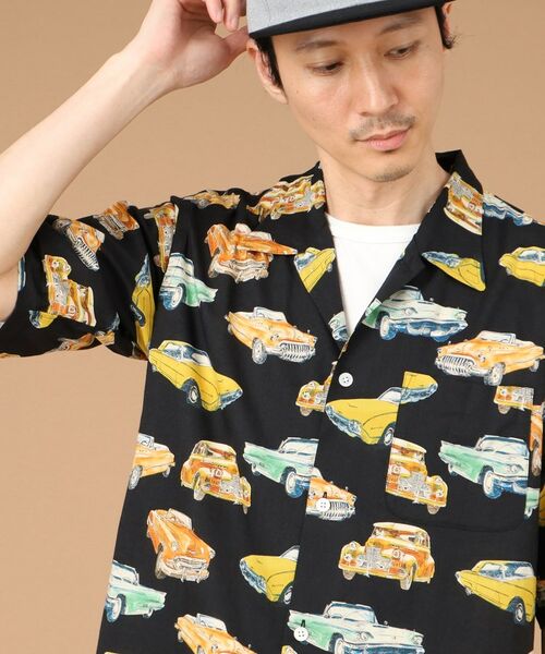 TAKEO KIKUCHI / タケオキクチ Tシャツ | OLDカー オープンカラーシャツ | 詳細11