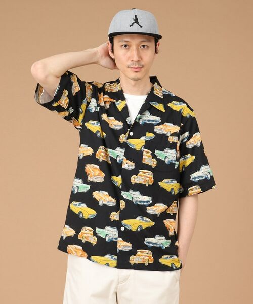 TAKEO KIKUCHI / タケオキクチ Tシャツ | OLDカー オープンカラーシャツ | 詳細12