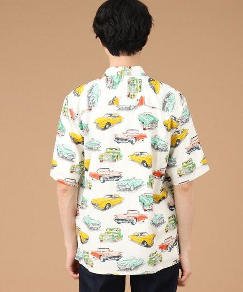 TAKEO KIKUCHI / タケオキクチ Tシャツ | OLDカー オープンカラーシャツ | 詳細4