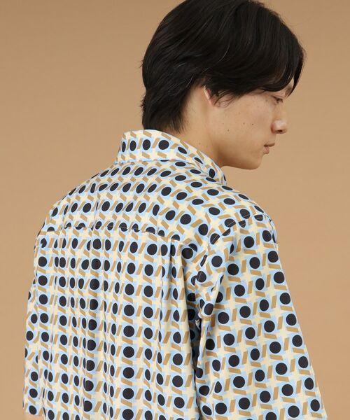 TAKEO KIKUCHI / タケオキクチ Tシャツ | アールデコプリント 5分袖シャツ | 詳細11