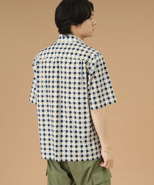 TAKEO KIKUCHI / タケオキクチ Tシャツ | アールデコプリント 5分袖シャツ | 詳細12