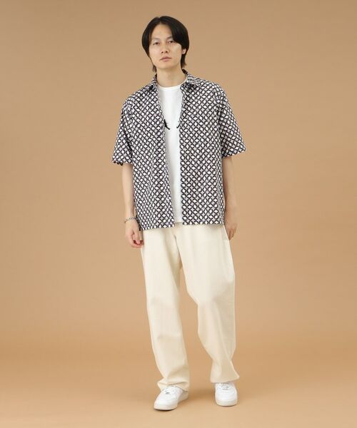 TAKEO KIKUCHI / タケオキクチ Tシャツ | アールデコプリント 5分袖シャツ | 詳細18
