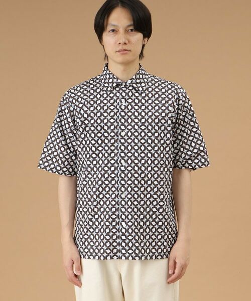 TAKEO KIKUCHI / タケオキクチ Tシャツ | アールデコプリント 5分袖シャツ | 詳細2