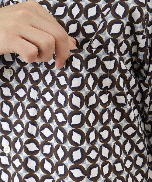 TAKEO KIKUCHI / タケオキクチ Tシャツ | アールデコプリント 5分袖シャツ | 詳細6