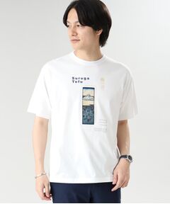 ◆【Sサイズ～】日本画 グラフィック プリント Tシャツ 東京