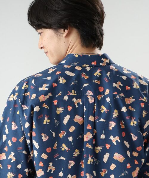 TAKEO KIKUCHI / タケオキクチ Tシャツ | 和小物 総柄 シャツ | 詳細11