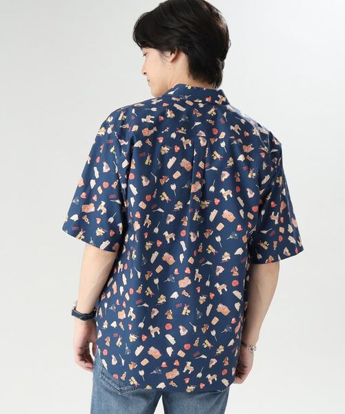 TAKEO KIKUCHI / タケオキクチ Tシャツ | 和小物 総柄 シャツ | 詳細13