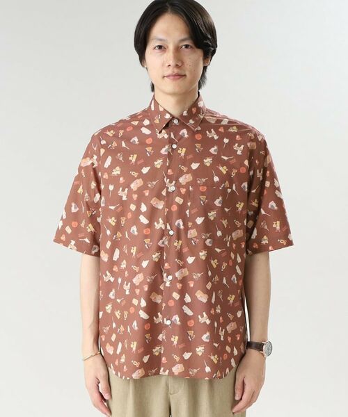 TAKEO KIKUCHI / タケオキクチ Tシャツ | 和小物 総柄 シャツ | 詳細2