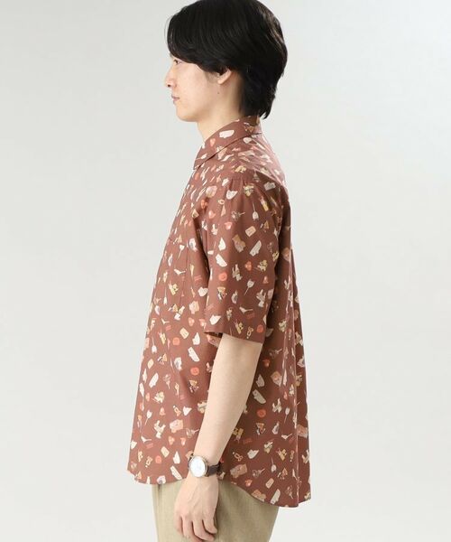 TAKEO KIKUCHI / タケオキクチ Tシャツ | 和小物 総柄 シャツ | 詳細3