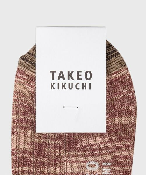 TAKEO KIKUCHI / タケオキクチ ソックス | メランジショートソックス | 詳細2