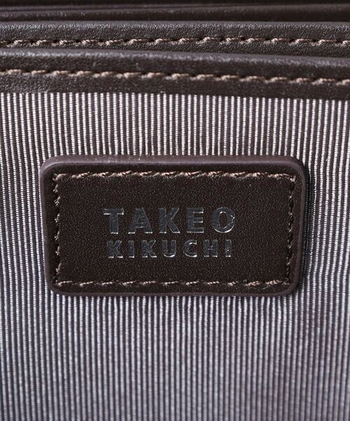 TAKEO KIKUCHI / タケオキクチ 財布・コインケース・マネークリップ | イタリアンブラックレザー 3方ラウンド長財布 | 詳細7
