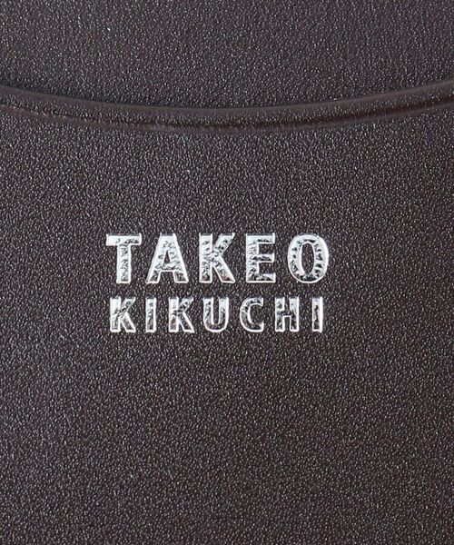 TAKEO KIKUCHI / タケオキクチ カードケース・名刺入れ・定期入れ | イタリアンブラックレザー 名刺入れ | 詳細7