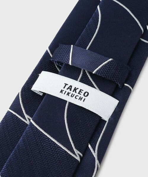 TAKEO KIKUCHI / タケオキクチ ネクタイ | 【縁起の良いネクタイ】 分銅繋ぎ紋シルクタイ | 詳細4