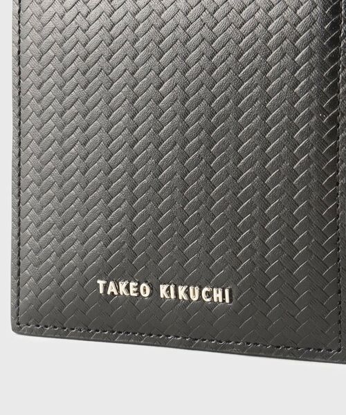 TAKEO KIKUCHI / タケオキクチ 財布・コインケース・マネークリップ | ヘリンボンレザー 2つ折り財布 | 詳細7