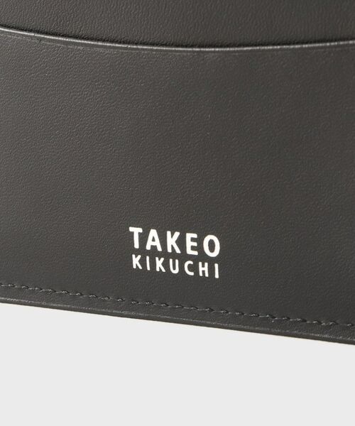 TAKEO KIKUCHI / タケオキクチ 財布・コインケース・マネークリップ | ヘリンボンレザー 2つ折り財布 | 詳細8