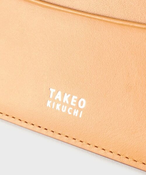 TAKEO KIKUCHI / タケオキクチ 財布・コインケース・マネークリップ | シェードサフィアノレザー 2つ折り財布 | 詳細8
