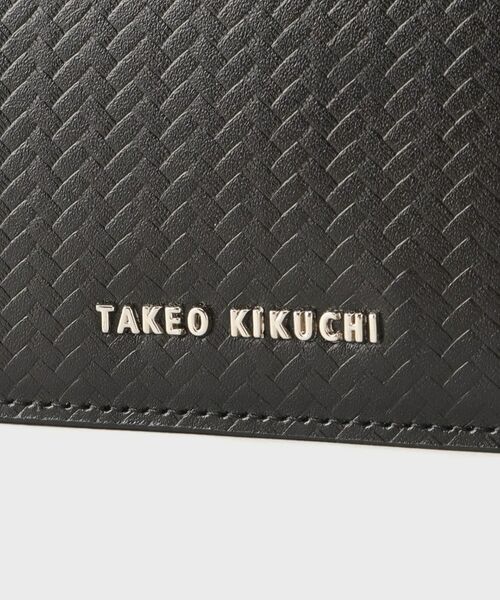 TAKEO KIKUCHI / タケオキクチ カードケース・名刺入れ・定期入れ | ヘリンボンレザー 名刺入れ | 詳細9