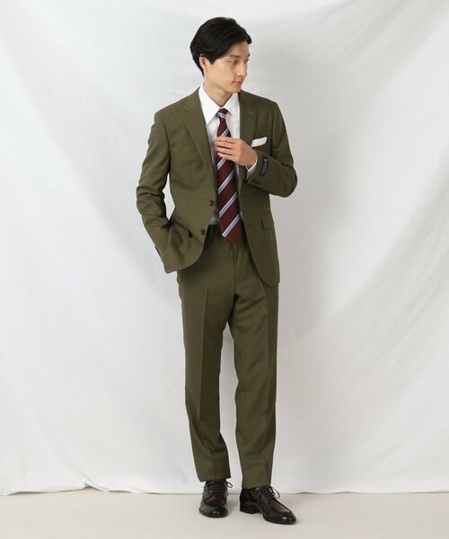 【DORMEUIL】リップストップ カラー スーツ