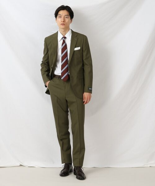 TAKEO KIKUCHI / タケオキクチ セットアップ | 【DORMEUIL】リップストップ カラー スーツ | 詳細29