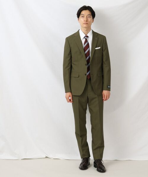 TAKEO KIKUCHI / タケオキクチ セットアップ | 【DORMEUIL】リップストップ カラー スーツ | 詳細30