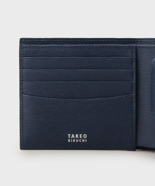 TAKEO KIKUCHI / タケオキクチ 財布・コインケース・マネークリップ | 水シボレザー 2つ折り財布 | 詳細5