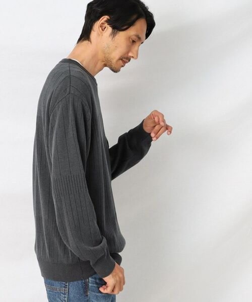 TAKEO KIKUCHI / タケオキクチ ニット・セーター | ランダム ストライプ ニット プルオーバー | 詳細10