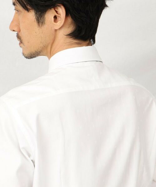 TAKEO KIKUCHI / タケオキクチ シャツ・ブラウス | ジャカード ワイドカラー シャツ | 詳細13