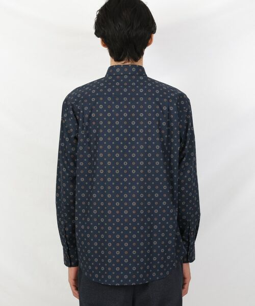TAKEO KIKUCHI / タケオキクチ Tシャツ | 【Sサイズ～】菊柄 小紋プリント シャツ | 詳細4