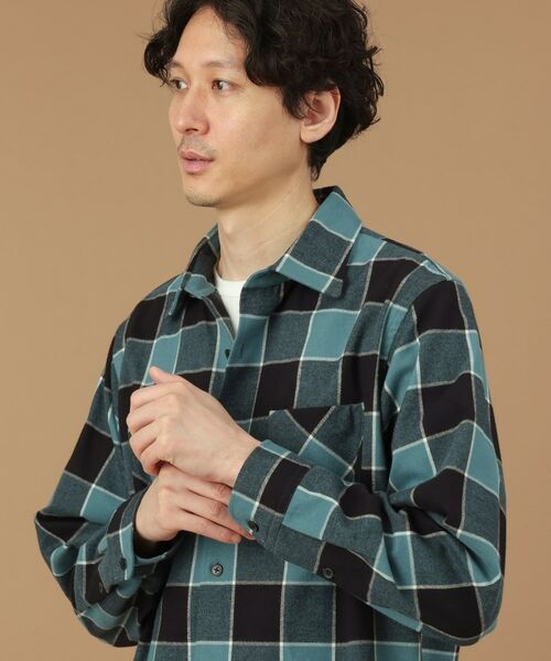 TAKEO KIKUCHI / タケオキクチ Tシャツ | 【Sサイズ～】シャギーチェックシャツ | 詳細19