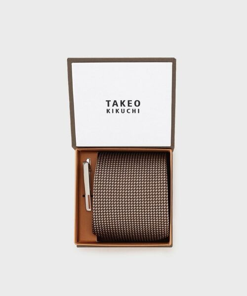 TAKEO KIKUCHI / タケオキクチ ネクタイ | ネクタイ＆タイバー カラーBOXセット | 詳細14