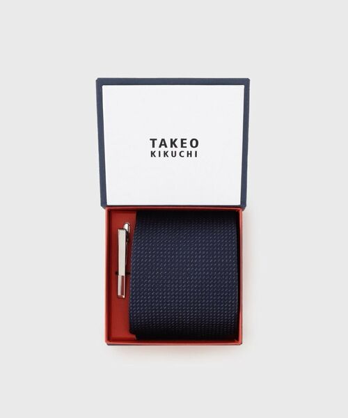 TAKEO KIKUCHI / タケオキクチ ネクタイ | ネクタイ＆タイバー カラーBOXセット | 詳細30