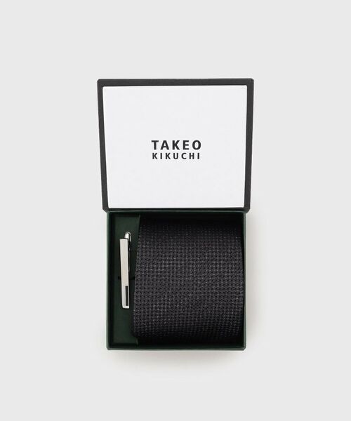 TAKEO KIKUCHI / タケオキクチ ネクタイ | ネクタイ＆タイバー カラーBOXセット | 詳細7