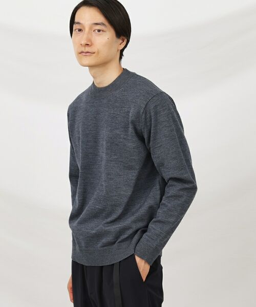 TAKEO KIKUCHI / タケオキクチ ニット・セーター | 【イージーケア】アンチピリング モックネック ニット | 詳細27