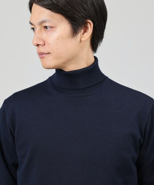 TAKEO KIKUCHI / タケオキクチ ニット・セーター | 【イージーケア】アンチピリング タートルネック ニット | 詳細20