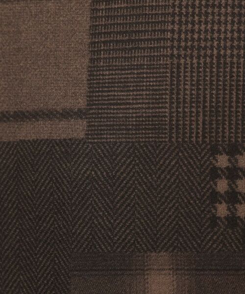 TAKEO KIKUCHI / タケオキクチ スウェット | 【Down Fabric】パッチワークパターン スウェット | 詳細12