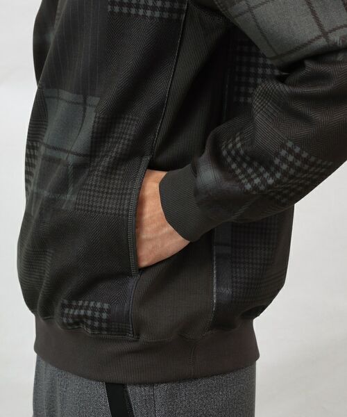 TAKEO KIKUCHI / タケオキクチ スウェット | 【Down Fabric】パッチワークパターン スウェット | 詳細28