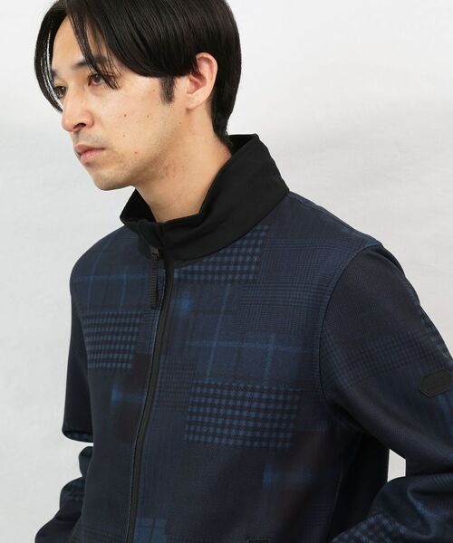 TAKEO KIKUCHI / タケオキクチ レザーブルゾン・ジャケット | 【Down Fabric】スタンドカラー ジップブルゾン | 詳細9