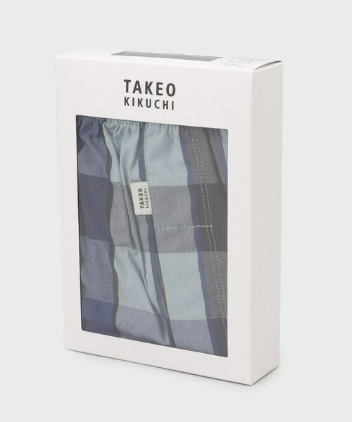 TAKEO KIKUCHI / タケオキクチ トランクス | ブロックチェック柄 トランクス | 詳細9