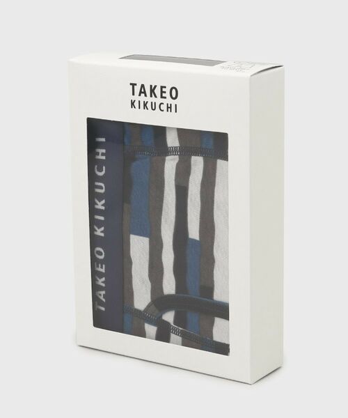 TAKEO KIKUCHI / タケオキクチ ボクサーパンツ・ブリーフ | ランダムボーダー柄 ボクサーパンツ | 詳細9