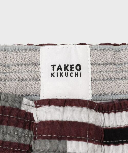 TAKEO KIKUCHI / タケオキクチ トランクス | ランダムボーダー柄 ニットトランクス | 詳細6