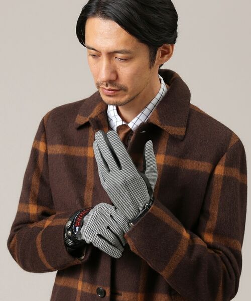 TAKEO KIKUCHI / タケオキクチ 手袋 | 【WILLIAM HALSTED】レザー布帛 コンビグローブ | 詳細9