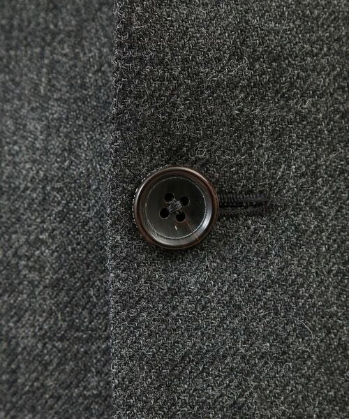 TAKEO KIKUCHI / タケオキクチ テーラードジャケット | 【Made in JAPAN】シェットランドウール 3ボタン ジャケット | 詳細12