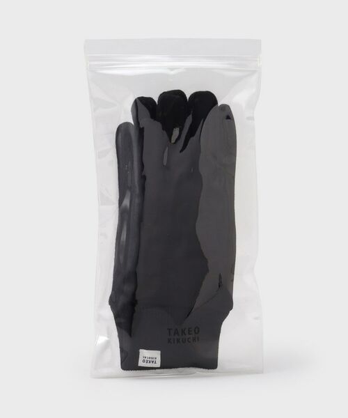 TAKEO KIKUCHI / タケオキクチ 手袋 | 【スマホ対応】カラーポンチ リブ付き グローブ | 詳細6